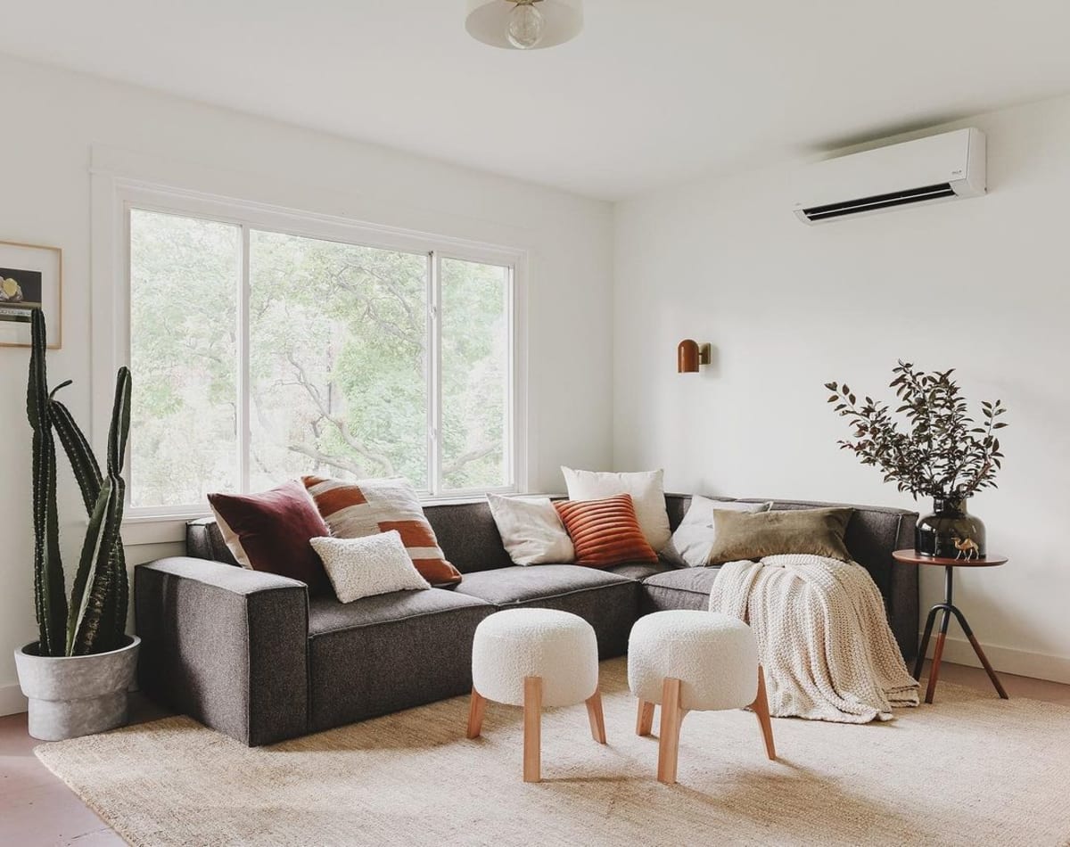 Black Sofa Grey Walls Baci Living Room   Jonathan Yellowbrickhome 